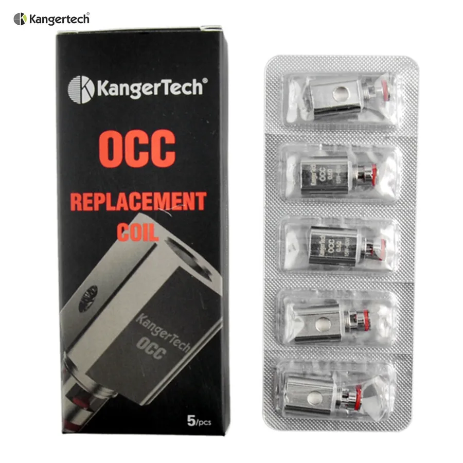 Вертикальные ОСС Kangertech органический хлопок катушка SSOCC подходит для kanger subtank 5