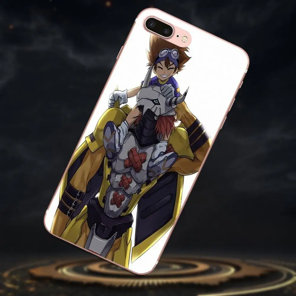 TPU Digimon Adventure Wargreymon Taichi For Huawei P7 Honor 4C 5A 5C 5X 6 6C 6A 6X 7 7X 8 9 V8 V10 Y3II Y5II Y6II G8 Play Lite | Мобильные