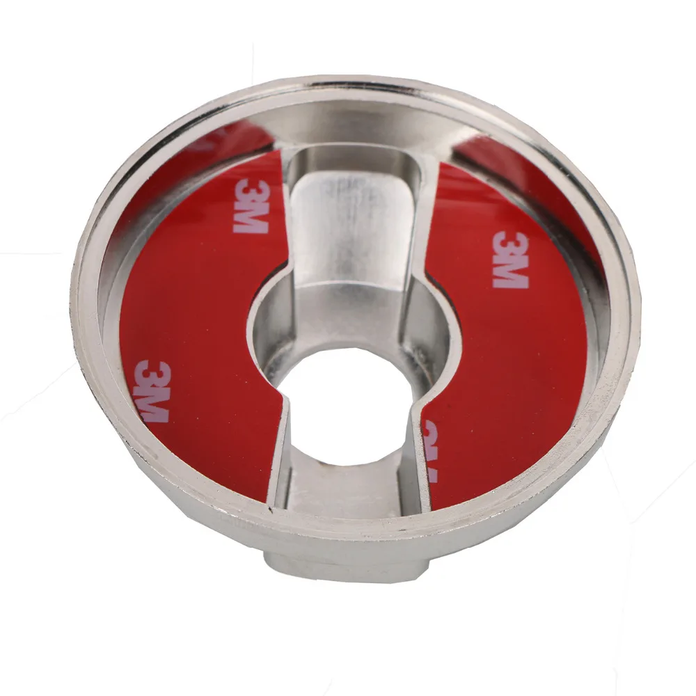 Серебристая металлическая крышка топливного бака для Jeep Wrangler JK Unlimited X Sport Freedom Sahara