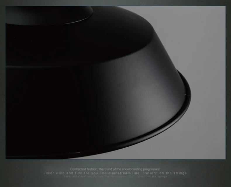 Винтажный металлический абажур потолочный светильник Эдисона осветительный в