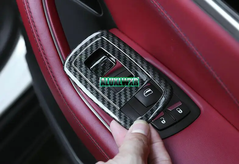 ABS стекло из углеродного волокна атлет декоративная крышка отделка Подходит для Maserati Ghibli- LEVANTE Quattroporte 2013