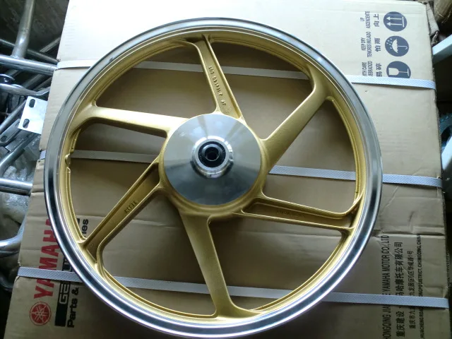 motorcycle soldier gold SDH125-49 steel front aluminum wheel yellow drum brake | Автомобили и мотоциклы