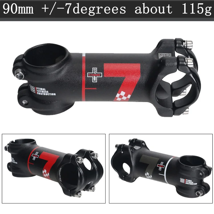 Toseek Angle7 90mm Велосипедная вынос руля UNO, велосипедная вынос руля MTB, дорожный велосипед, алюминиевый сплав, угол 31,8 мм, 7/17, Bicicleta Tallo Bicicleta potencia, детали для велосипеда - Цвет: Toseek Angle7 90mm