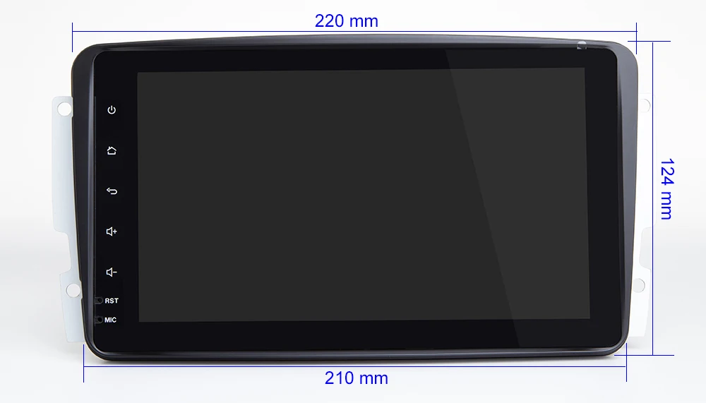 DSP ips " Android 10 автомобильное радио стерео аудио медиа автомобиль gps для Mercedes Benz CLK W209 W203 W463 W208 Wifi Bluetooth