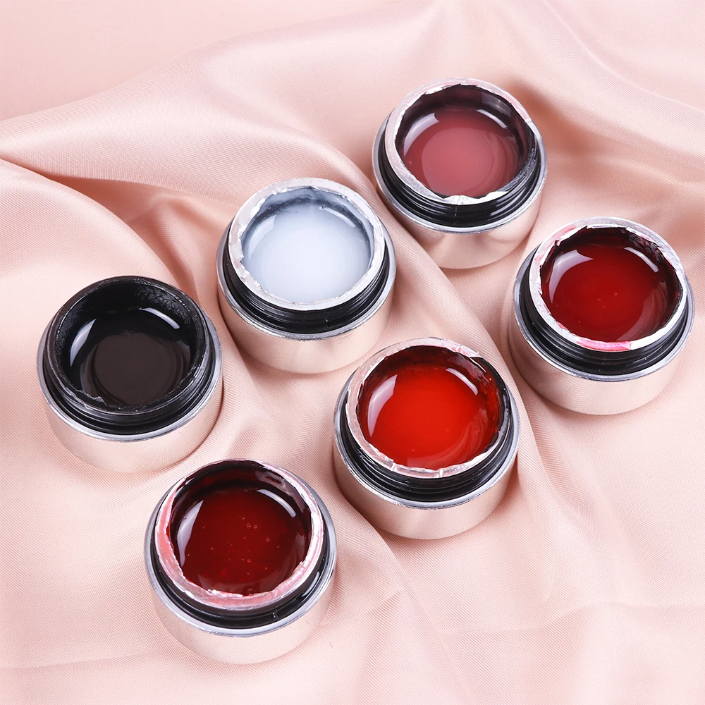 1 шт. акриловый Гель лак для наращивания базового покрытия ногтей стекловолокно