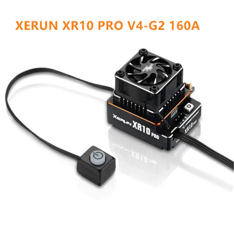 Hobbywing XeRun XR10 PRO G2 160A бесщеточный сенсорный соревнование ESC 2 3s LiPo для RC 1/10 1/12
