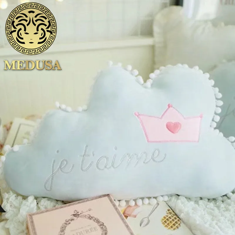 2018 Новая мода бархатное Облако Подушка как домашний декор|Декоративные подушки| |