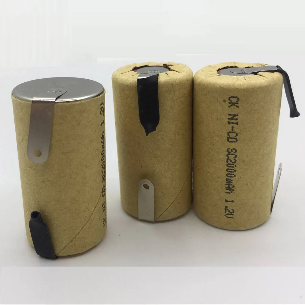 SORAVESS 4/8 шт. SC2000mAh батарея В батарейки 1 2 в Ni Cd аккумуляторы с сварки вкладки точки
