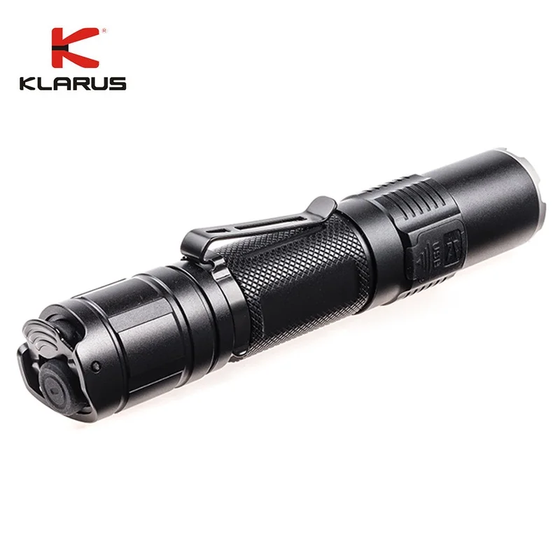 KLARUS XT2CR CREE XHP35 HD E4 светодиодный фонарик 1600 люмен компактный супер-яркий двойной переключатель перезаряжаемый тактический фонарь