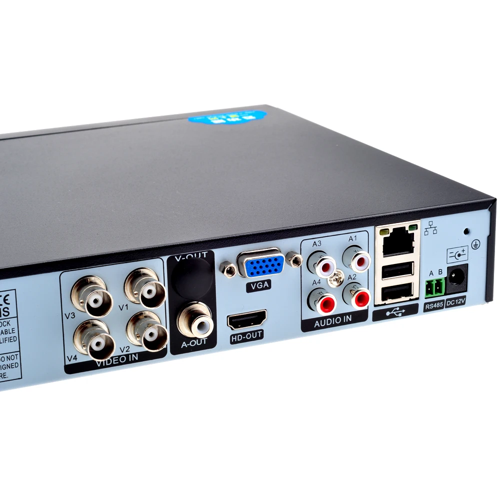 Gadinan 4CH H.264 CCTV AHD 1080 P DVR P2P iCloud PTZ RS485 ONVIF сети видеонаблюдения Hybrid xvr 2*1080 (аналоговый) +