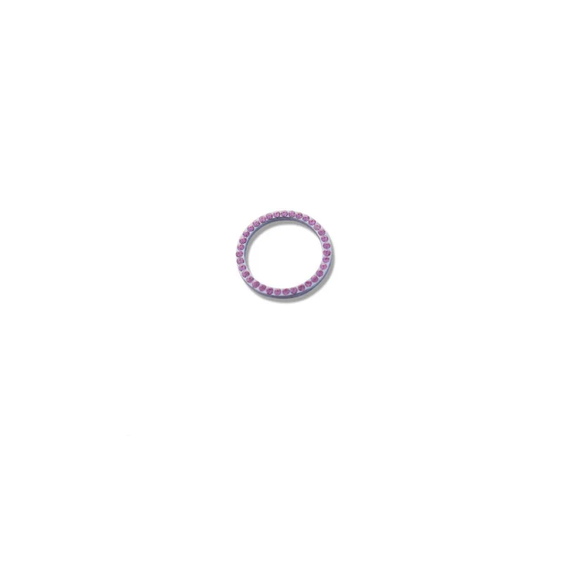 pink diamon Lsrtw2017 Электрический металлический автомобиль с одной кнопкой запуска кольцо для ключей для hyundai Tucson - Название цвета: pink diamon