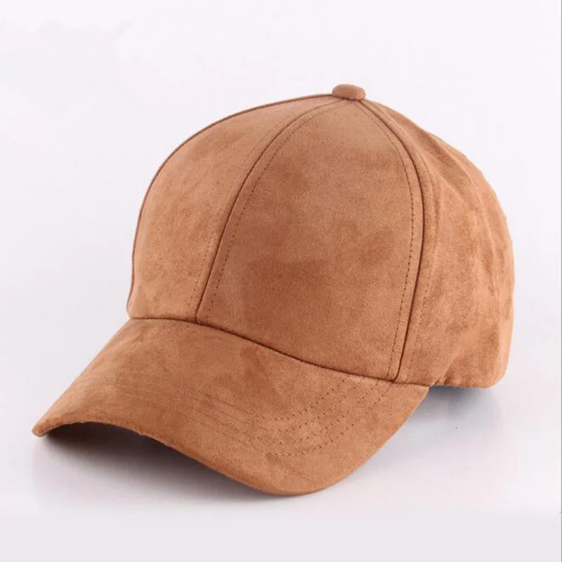 

Plain Suede baseball caps with no embroidered casual dad hat strap back outdoor blank sport cap and hat for men and women