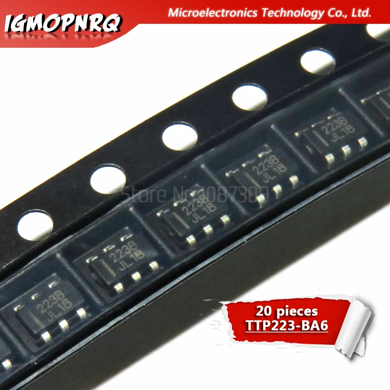 10 шт. TTP223 BA6 SOT23 6 новый оригинальный|lot lot|lot 10pcs |