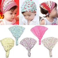 baby toddler bandana hats kid newborn flower headband hair wear accessories headscarf headwears 5 colors for kids girls
