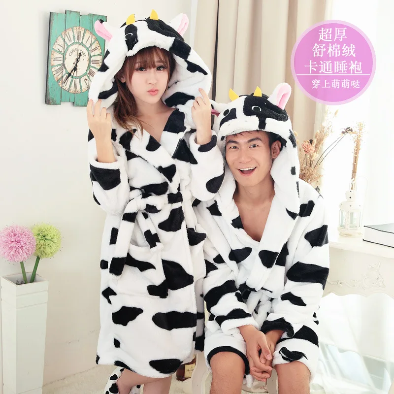 Пижама женская зимняя кораллового цвета с изображением панды домашняя одежда