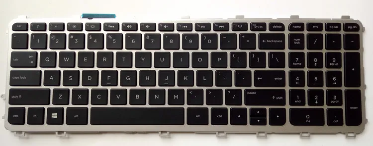 Для HP ENVY TouchSmart 15Z-J 15T-J 15-J000 15Z-J100 15T-J100 15-J009WM 15-J053CL 15-j151sr Клавиатура для ноутбука рамка с подсветкой