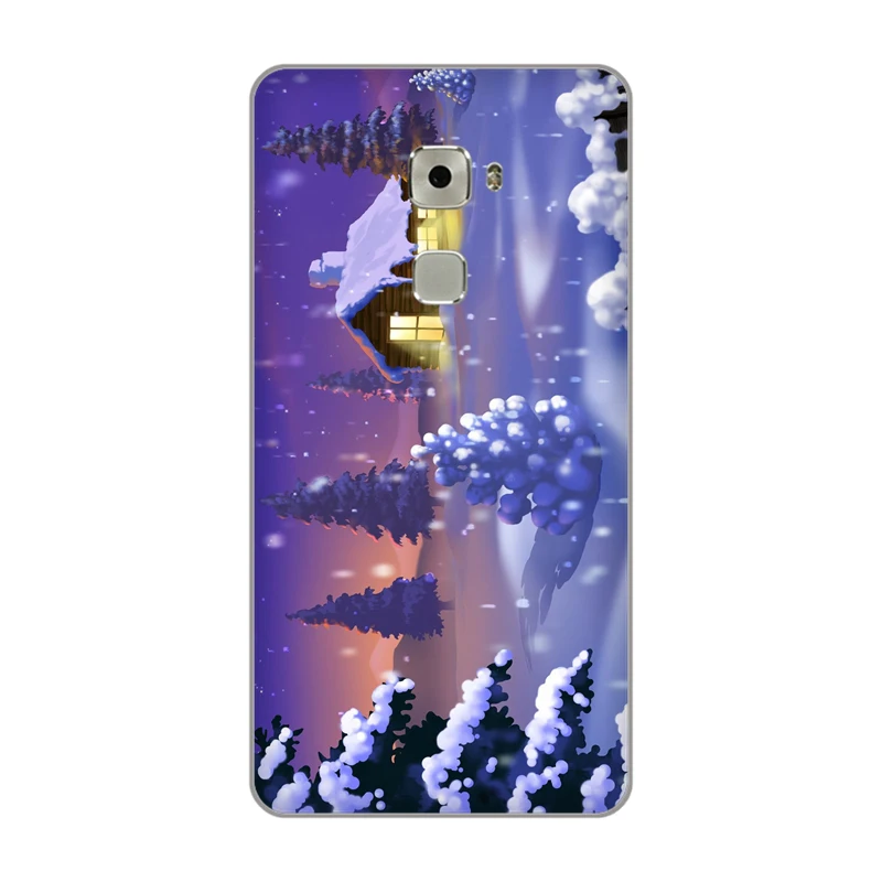 cartoon Santa Claus reindeer Soft TPU phone Case Cover for Huawei MATE 10 PRO 7 8 9 P SMART 20 LITE PLUS shell |