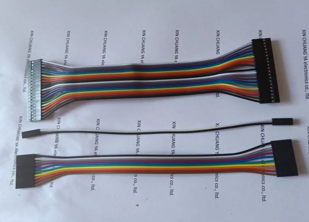 2P 4P 5P 6P 8P 10P 20P 2 54 мм цветной провод DuPont с двумя головками удлинитель Мама-мама шнур