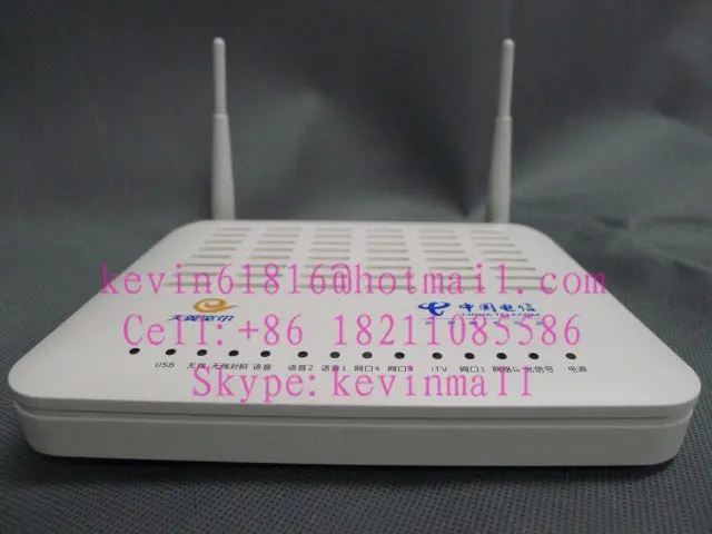 Alcatel Bell оптический сетевой терминал FTTH ont I-240W-Q GPON ОНУ с 4 портами LAN и 2 голосовых