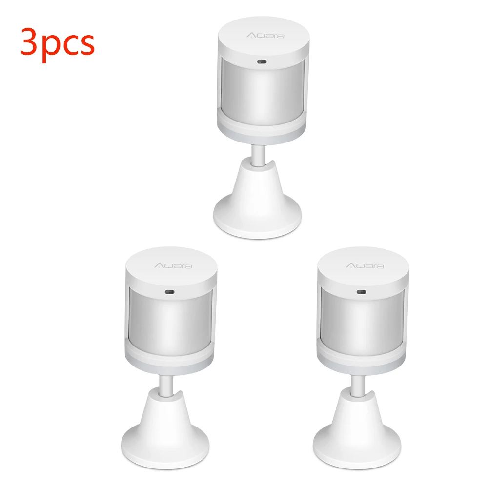 Xiaomi Aqara умный датчик движения умный дом датчик движения тела s Zigbee соединение устройство безопасности - Цвет: 3pcs