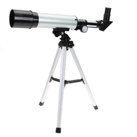 2019 monocular handhold silver 36050mm refractive outdoor monocular astronomical telescope with portable tripod spotting scope