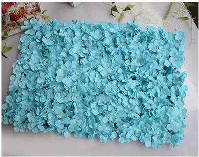 blue C Благородный Ковер Типа Гортензия DIY свадебная установка украшение стены дорога led цветок т сценический декоративный фото фон - Цвет: blue C