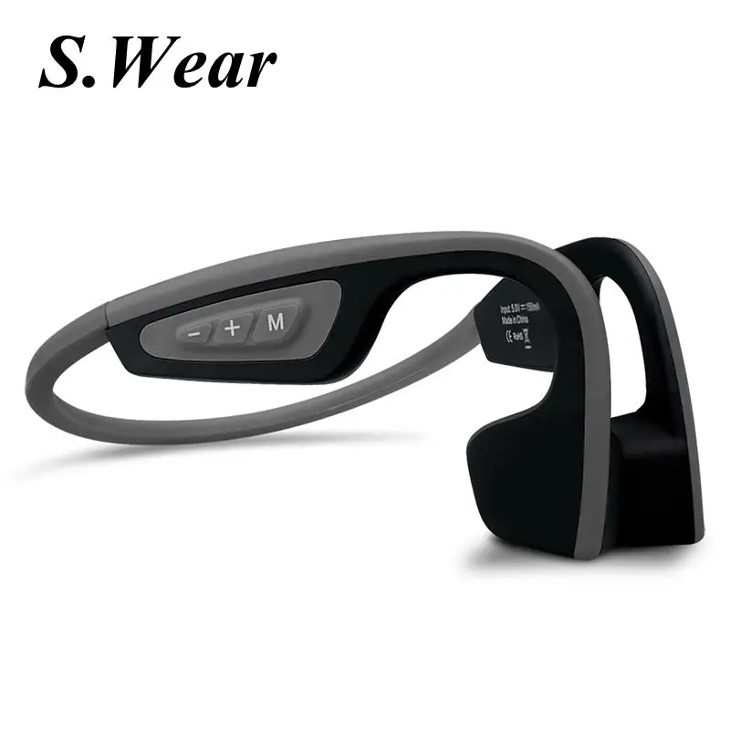 

Беспроводная Bluetooth-гарнитура S.Wear LF-19 с костной проводимостью, водонепроницаемая гарнитура Bluetooth 4,1, ремешок на шею, громкая связь для iPhone