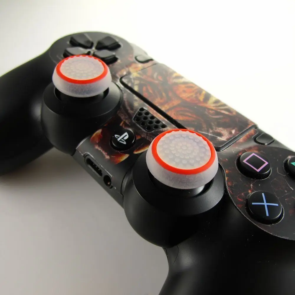 16 шт. нескользящий Силиконовый Аналоговый джойстик Thumbstick ручка для большого