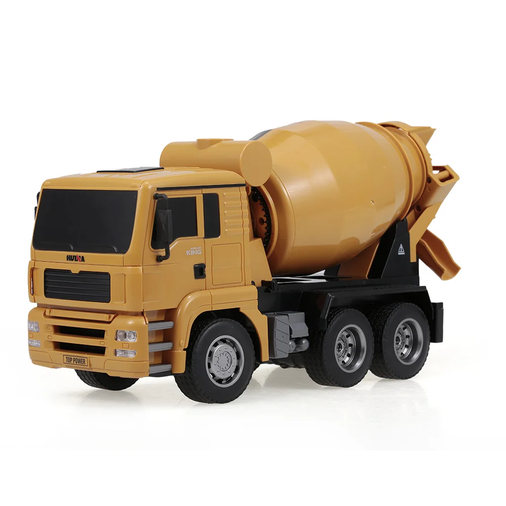 HUINA 333 1:18 2 4G 6CH Бетономешалка инженерный грузовик светильник строительные игрушки