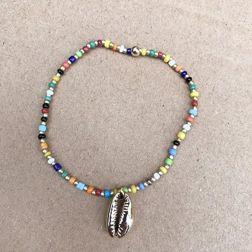 Покрытие антикварной медью Bijoux MAJORCA Набор браслетов, набор, цветной бисер, женский, бохо, Пресноводный Жемчуг, solo, аксессуары, coquillage wrap BRACELET - Окраска металла: Покрытие антикварной медью