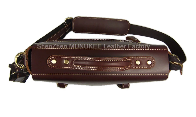 Luxury Italian Genuine Leather Men's Briefcase Business bag men Leather briefcase laptop bag Shoulder Bag male Messenger bag