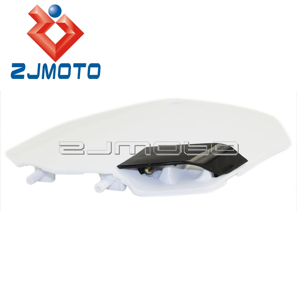 ZJMOTO Мотокросс спереди имя номерной знак для 350 SX-F 250 SX 2013-15 Dirt Bike Enduro MX белый |