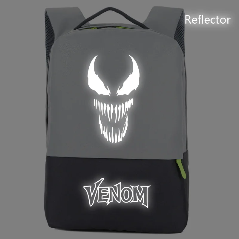 Новинка 2018 рюкзак Venom школьная сумка для студентов ноутбука повседневный из