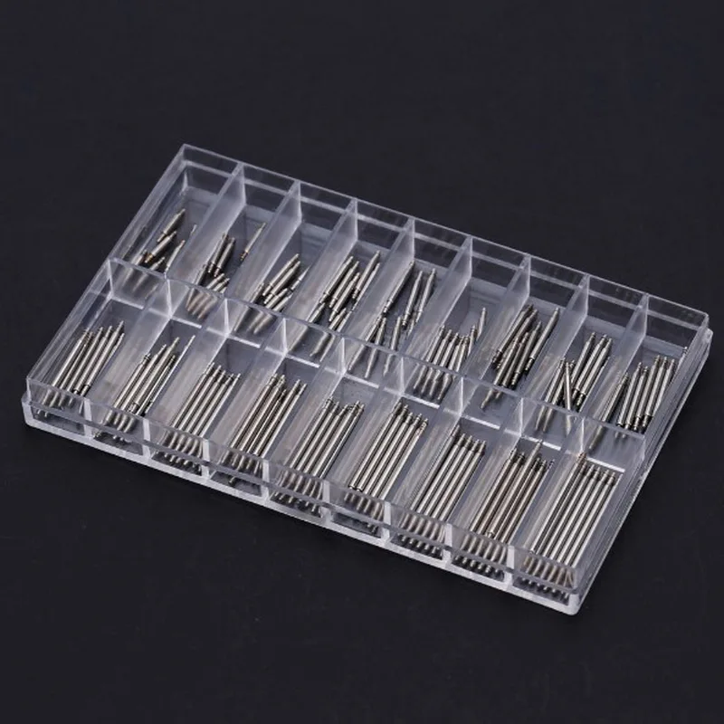 1.5mm 10pcs 10-25mm Watch Band Spring Bars Strap Link Pins Repair Watchmaker  Tools 14MM 16mm  18mm 20mm 22mm 24mm