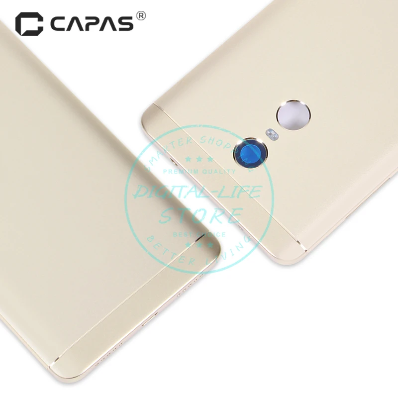 Для Xiaomi Redmi Note 4 глобальная версия металлический аккумулятор задняя крышка корпус