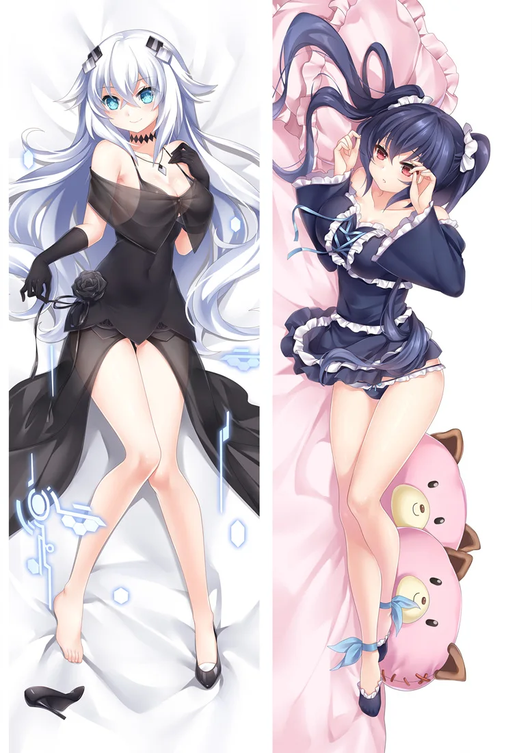 

Anime Cartoon Hyperdimension Neptnuia Double sided hugging Pillow Case Pillow Cover Pillowcase Peach Skin 2 Way 18111