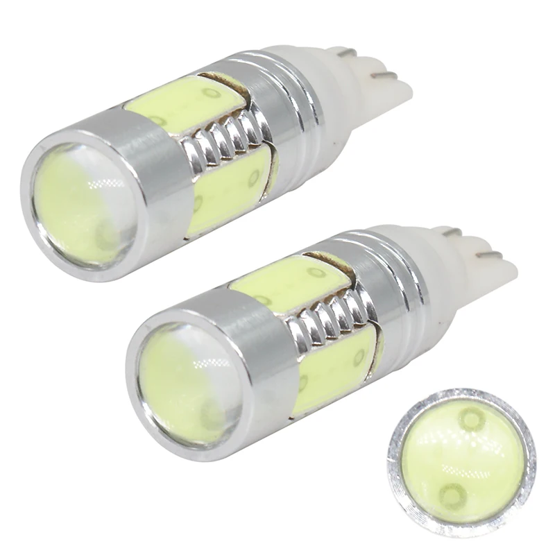 RXZ 2pcs Высокая мощность 7 5 W T10 светодиодный W5W 194 168 192 COB светильник для внутреннего