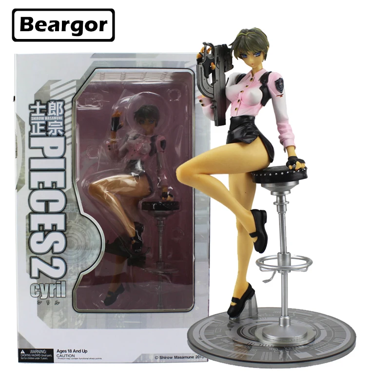 Бесплатная доставка 10 &quotАниме шт 2 кошки Cyril by Shirow Masamune в коробке 26 см милая