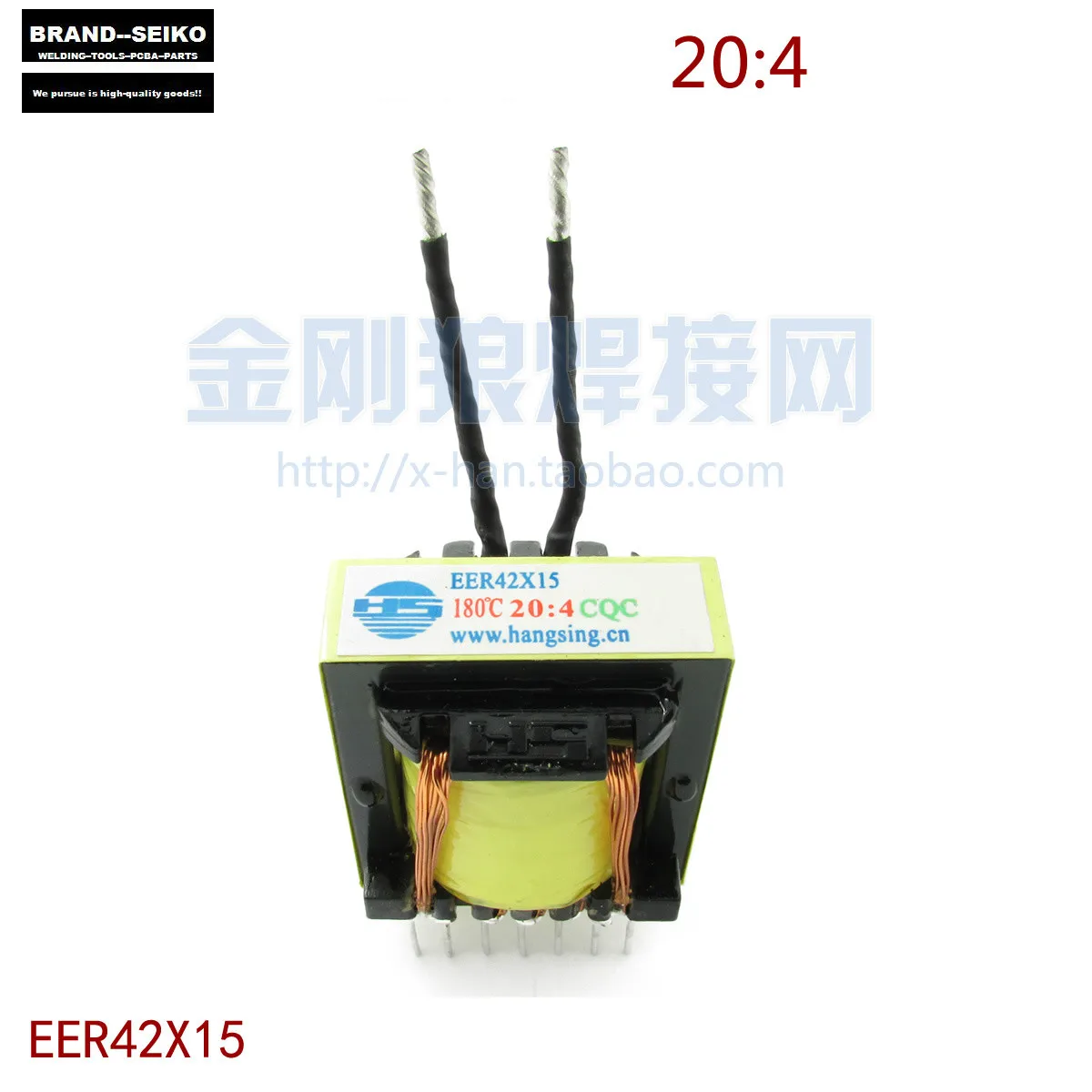 Инвертор 2 шт./лот в главном трансформаторе Eer42x15 20:4 совместим с Eer43x15|transformer