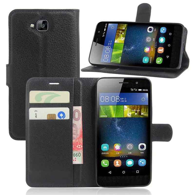 Чехол-бумажник из искусственной кожи для Huawei Honor 4C Pro чехол-накладка защитный