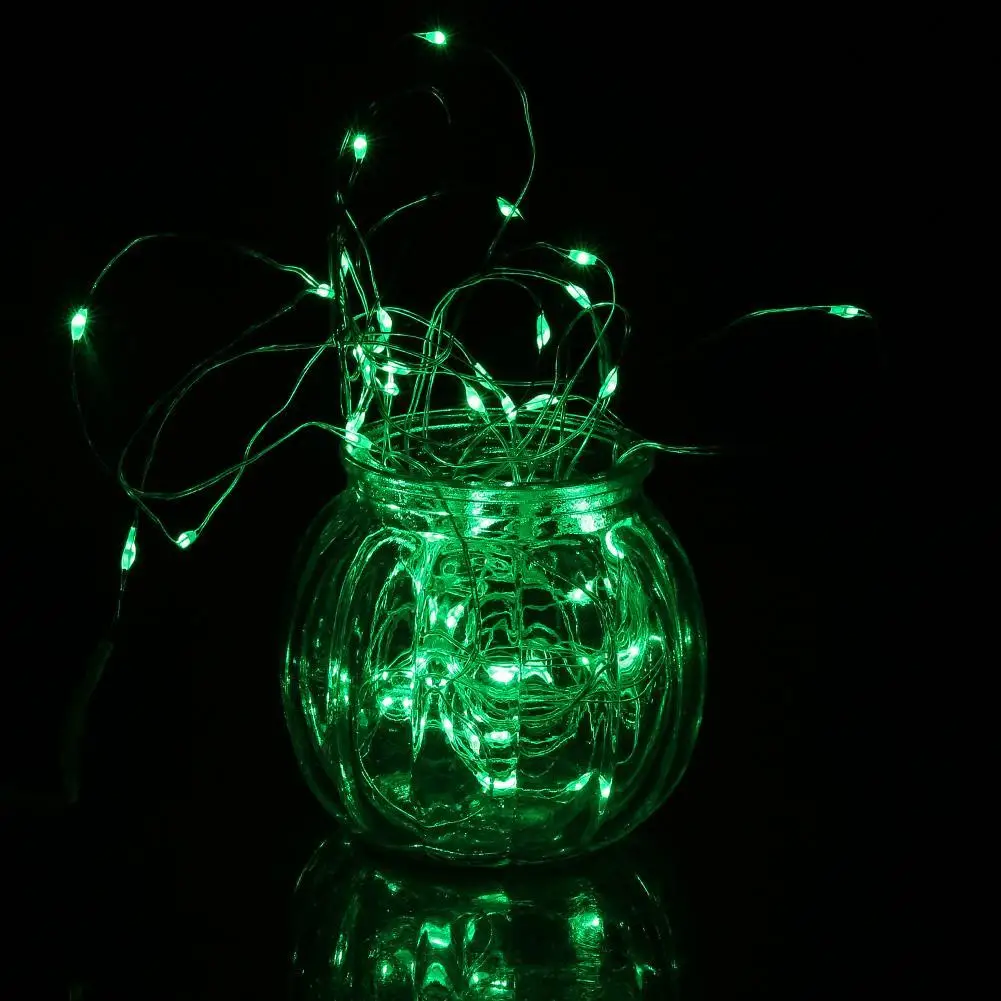 Новый 3 м 30 LED Серебряный провод Гирлянда Свет Фея лампа фестивали декоративный