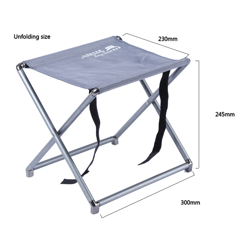 BRS D21 Портативный Открытый Ткань Оксфорд Сверхлегкий Рыбалка Стул Складной для