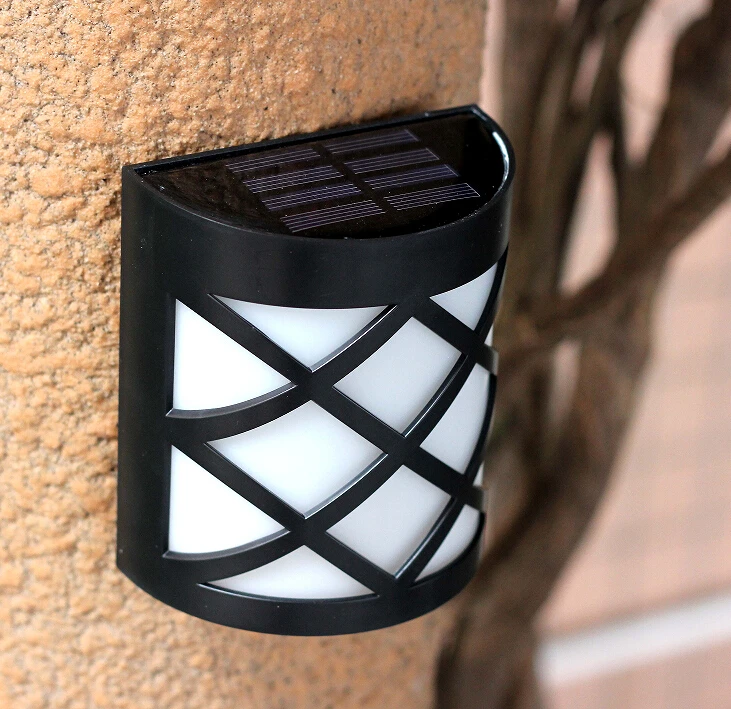 Новое поступление 6 светодиодных белых/теплых белых настенных ламп на солнечных