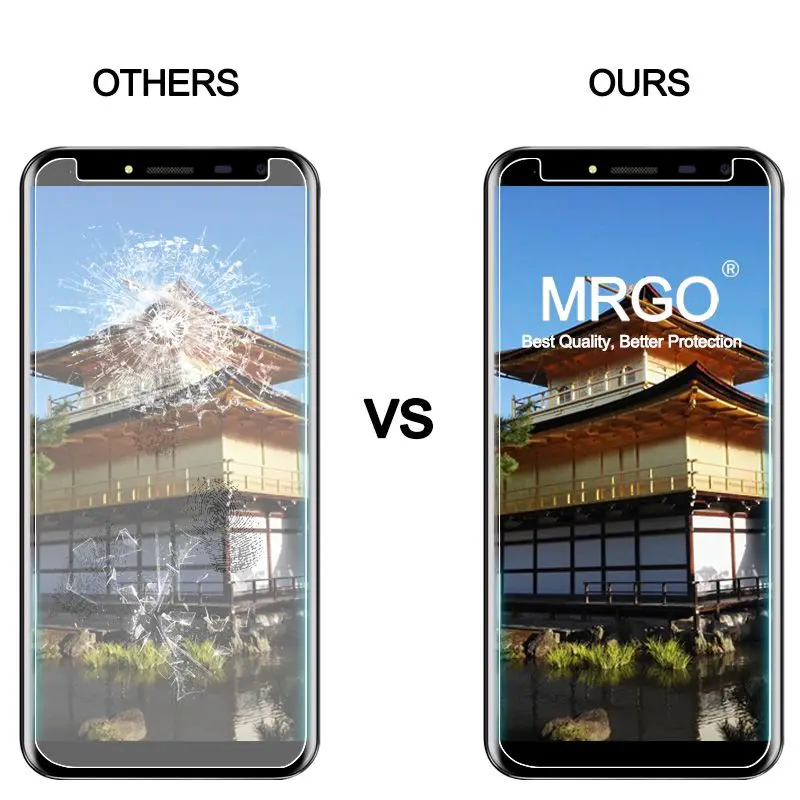 MRGO 10 шт. закаленное Стекло для Oukitel C8 телефон Экран защитная пленка 9 H Защитная