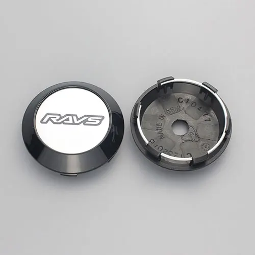 silver rays 2 Ком 4 шт. 70/63 мм зажим для колпаков на колеса лучи диски колпак волк эмблема, наклейка с логотипом centro Родас волк гоночная со стальным кольцом - Цвет: silver rays 2