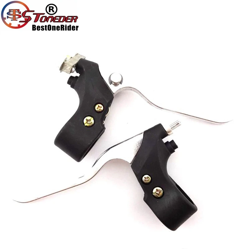 STONEDER 7/8 ''правые двойные левые тормозные рычаги Minimoto для 47cc 49cc карманного