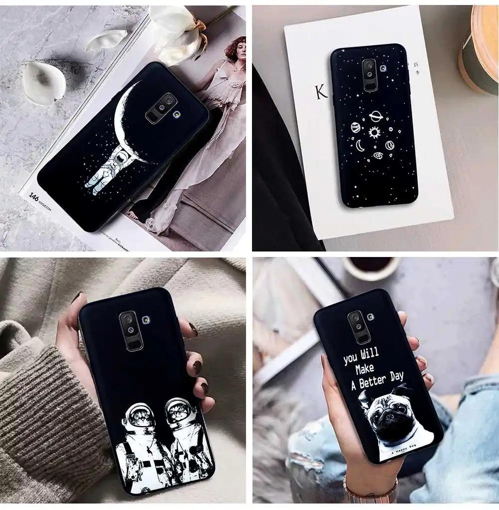 Mokoemi Модный узор Роскошный мягкий 5," для samsung Galaxy A6 чехол для samsung Galaxy A6 Plus чехол для телефона
