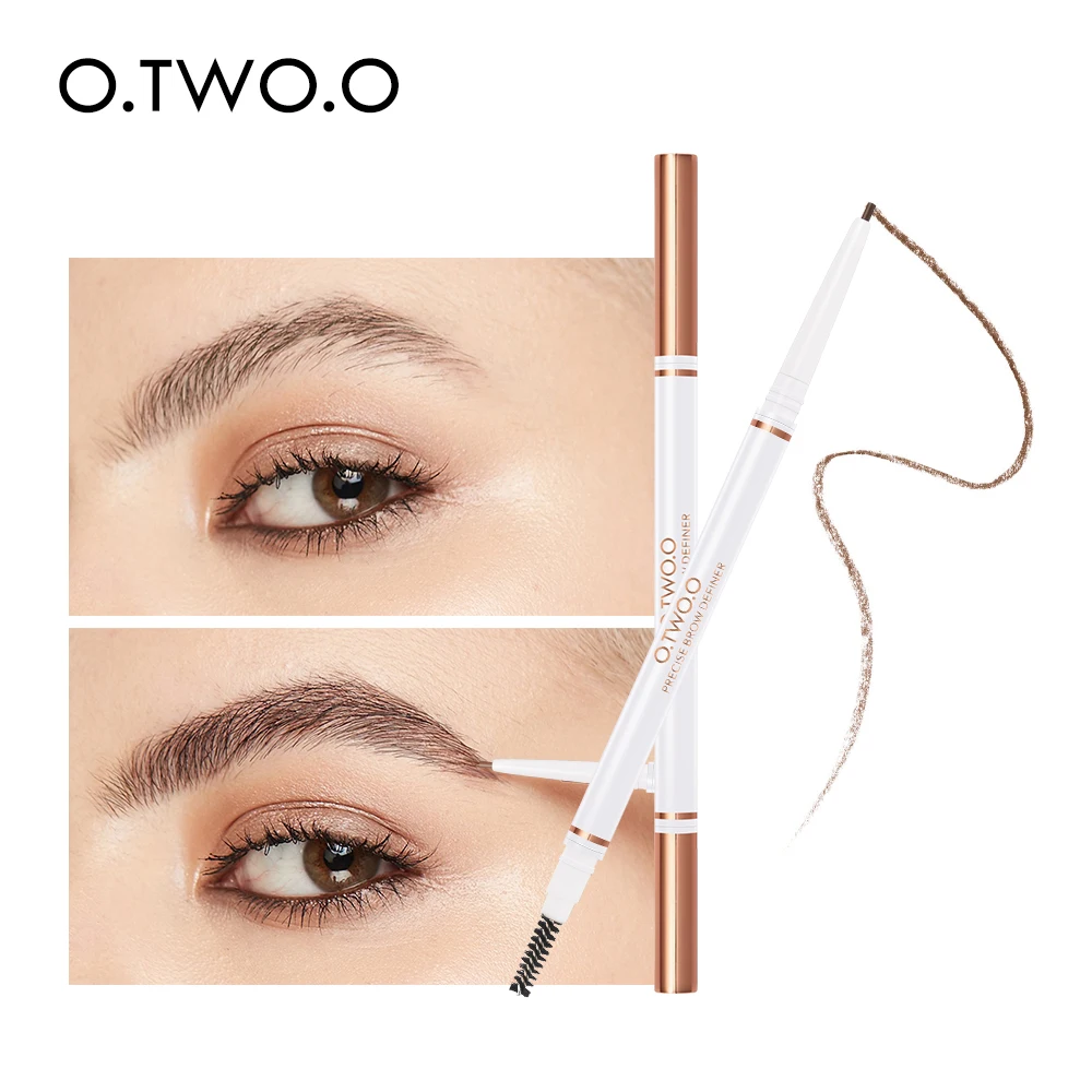 

O.TWO.O Eye Brow Tint Cosmetics Natural Long Lasting Paint Tattoo Eyebrow Waterproof Brown Eyebrow Pencil Makeup Eyebrow Gel