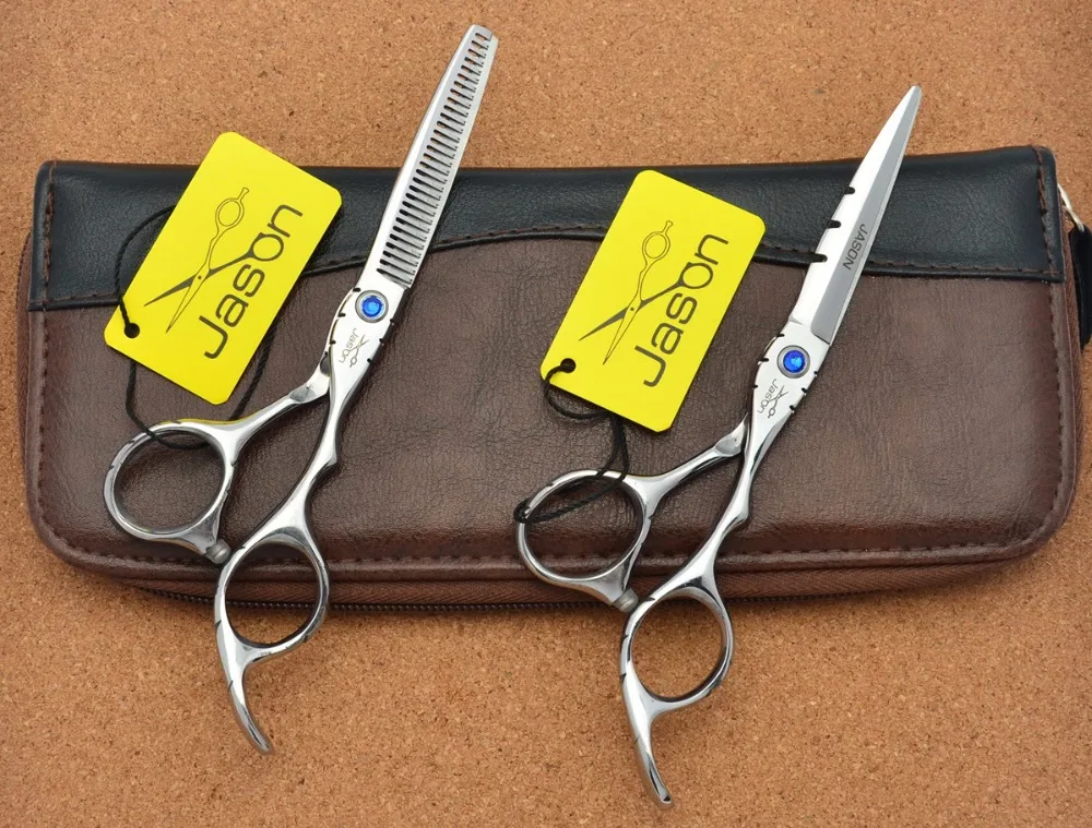 307 #6 ''бренд Jason Высший сорт Парикмахерские ножницы JP 440C профессиональные для