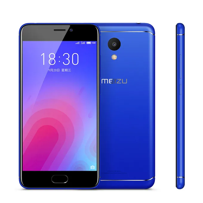 Оригинал Meizu M6 2 ГБ 16 4G LTE MEILAN мобильный телефон 5 дюймов mtk6750 восемь ядер gps WI-FI